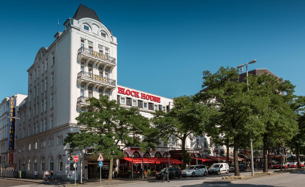 Hotel Furst Bismarck Hamburg-Harburg Exteriör bild